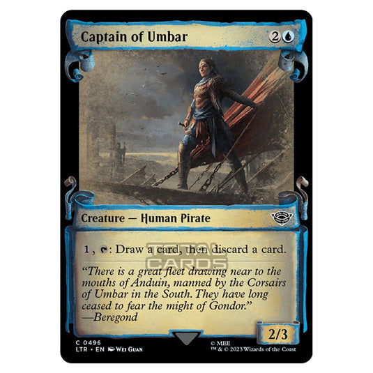 Magic The Gathering - The Lord of the Rings - Tales of Middle-Earth - Captain of Umbar - 0496