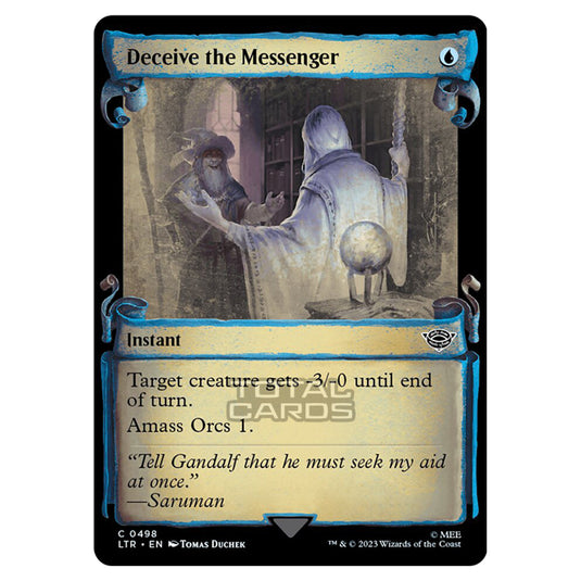 Magic The Gathering - The Lord of the Rings - Tales of Middle-Earth - Deceive the Messenger - 0498