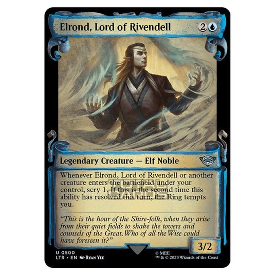 Magic The Gathering - The Lord of the Rings - Tales of Middle-Earth - Elrond, Lord of Rivendell - 0500