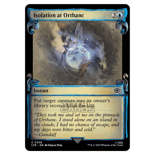 Magic The Gathering - The Lord of the Rings - Tales of Middle-Earth - Isolation at Orthanc - 0508