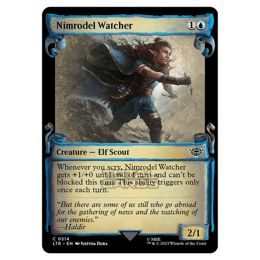 Magic The Gathering - The Lord of the Rings - Tales of Middle-Earth - Nimrodel Watcher - 0514