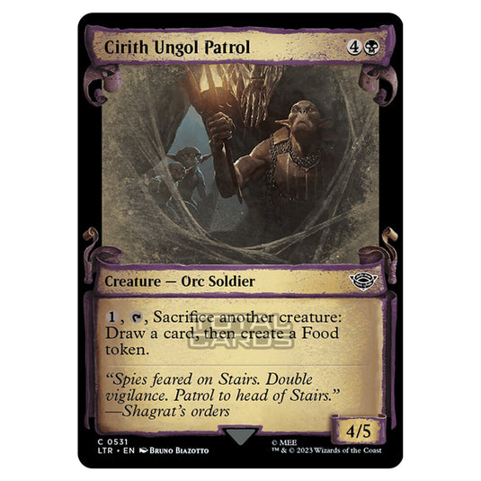 Magic The Gathering - The Lord of the Rings - Tales of Middle-Earth - Cirith Ungol Patrol - 0531