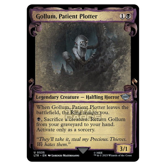 Magic The Gathering - The Lord of the Rings - Tales of Middle-Earth - Gollum, Patient Plotter - 0535