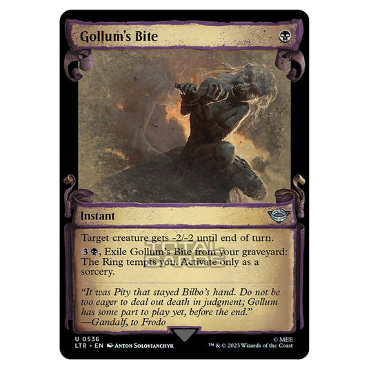 Magic The Gathering - The Lord of the Rings - Tales of Middle-Earth - Gollum's Bite - 0536