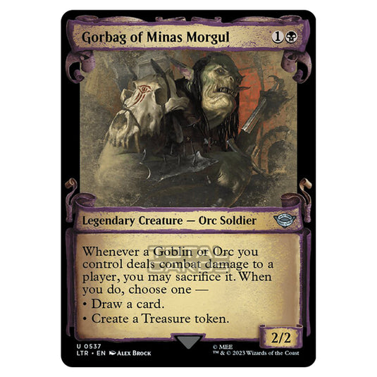 Magic The Gathering - The Lord of the Rings - Tales of Middle-Earth - Gorbag of Minas Morgul - 0537
