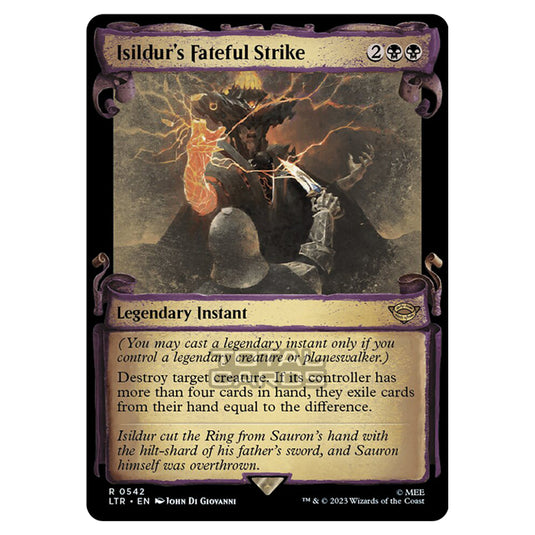 Magic The Gathering - The Lord of the Rings - Tales of Middle-Earth - Isildur's Fateful Strike - 0542