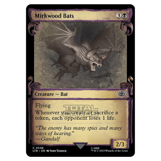 Magic The Gathering - The Lord of the Rings - Tales of Middle-Earth - Mirkwood Bats - 0546