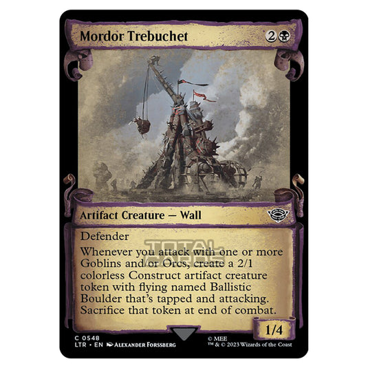 Magic The Gathering - The Lord of the Rings - Tales of Middle-Earth - Mordor Trebuchet - 0548
