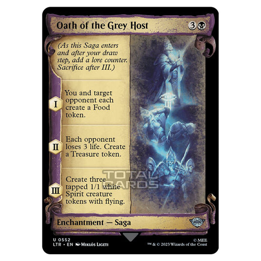 Magic The Gathering - The Lord of the Rings - Tales of Middle-Earth - Oath of the Grey Host - 0552