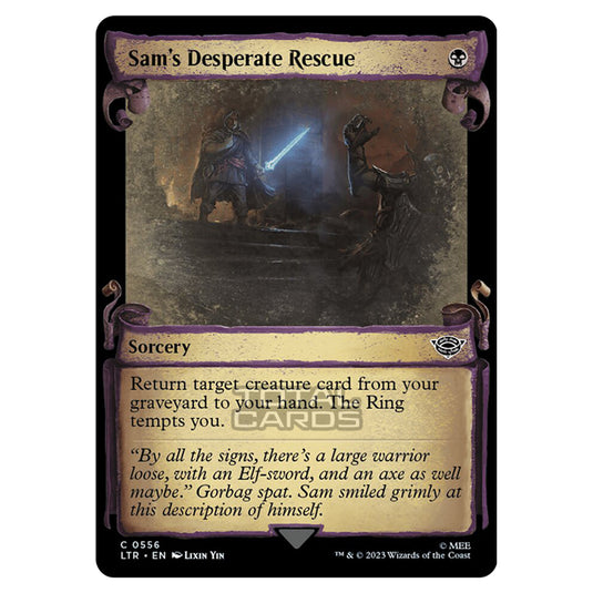 Magic The Gathering - The Lord of the Rings - Tales of Middle-Earth - Sam's Desperate Rescue - 0556