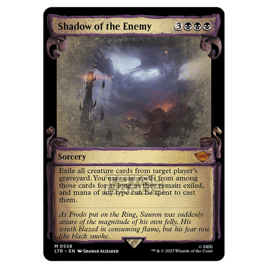 Magic The Gathering - The Lord of the Rings - Tales of Middle-Earth - Shadow of the Enemy - 0558