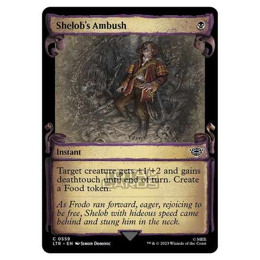 Magic The Gathering - The Lord of the Rings - Tales of Middle-Earth - Shelob's Ambush - 0559