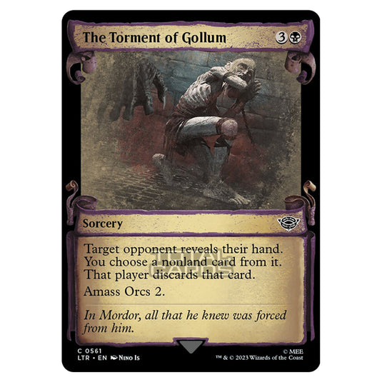 Magic The Gathering - The Lord of the Rings - Tales of Middle-Earth - The Torment of Gollum - 0561