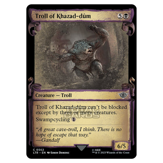 Magic The Gathering - The Lord of the Rings - Tales of Middle-Earth - Troll of Khazad-dûm - 0562