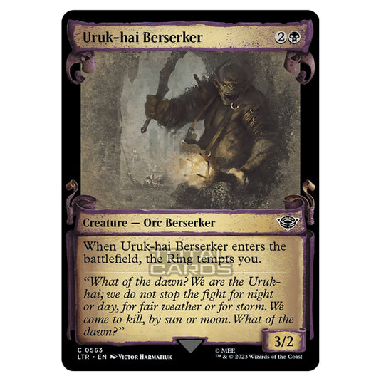 Magic The Gathering - The Lord of the Rings - Tales of Middle-Earth - Uruk-hai Berserker - 0563