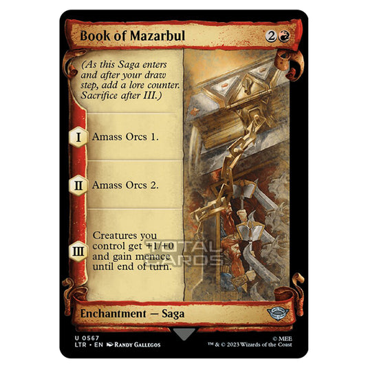 Magic The Gathering - The Lord of the Rings - Tales of Middle-Earth - Book of Mazarbul - 0567