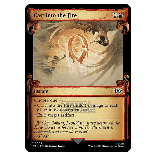 Magic The Gathering - The Lord of the Rings - Tales of Middle-Earth - Cast into the Fire - 0569
