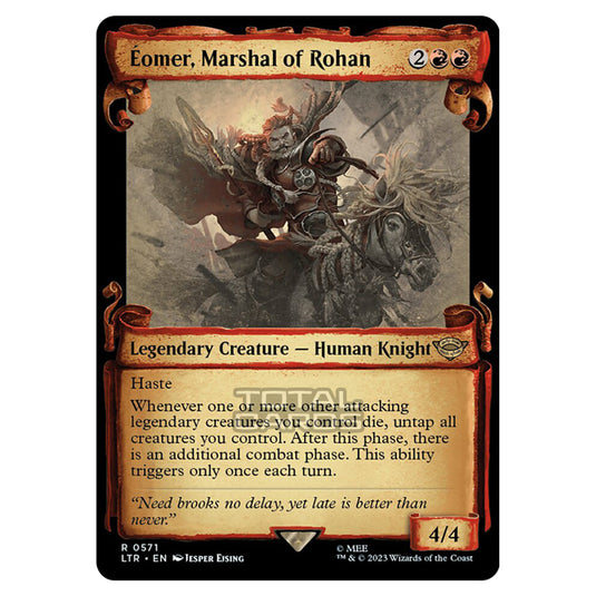 Magic The Gathering - The Lord of the Rings - Tales of Middle-Earth - Éomer, Marshal of Rohan - 0571