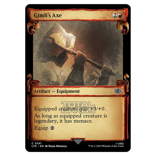 Magic The Gathering - The Lord of the Rings - Tales of Middle-Earth - Gimli's Axe - 0581