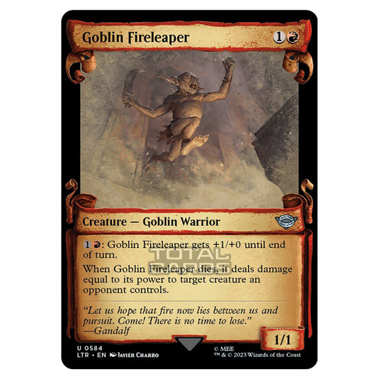 Magic The Gathering - The Lord of the Rings - Tales of Middle-Earth - Goblin Fireleaper - 0584