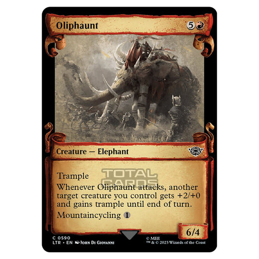 Magic The Gathering - The Lord of the Rings - Tales of Middle-Earth - Oliphaunt - 0590