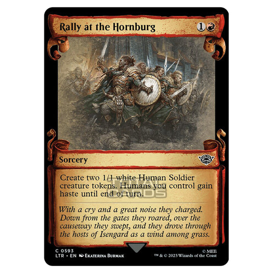 Magic The Gathering - The Lord of the Rings - Tales of Middle-Earth - Rally at the Hornburg - 0593