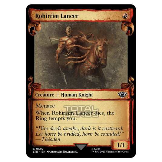 Magic The Gathering - The Lord of the Rings - Tales of Middle-Earth - Rohirrim Lancer - 0597