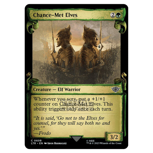 Magic The Gathering - The Lord of the Rings - Tales of Middle-Earth - Chance-Met Elves - 0608