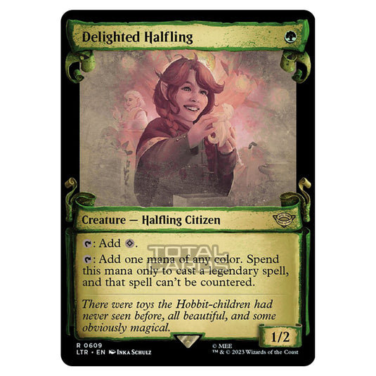 Magic The Gathering - The Lord of the Rings - Tales of Middle-Earth - Delighted Halfling - 0609