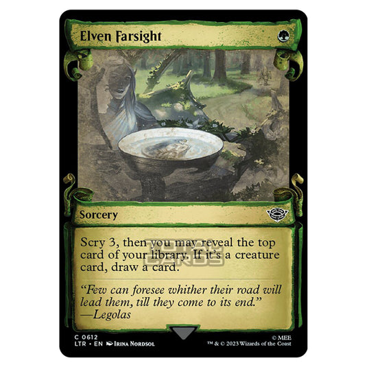 Magic The Gathering - The Lord of the Rings - Tales of Middle-Earth - Elven Farsight - 0612