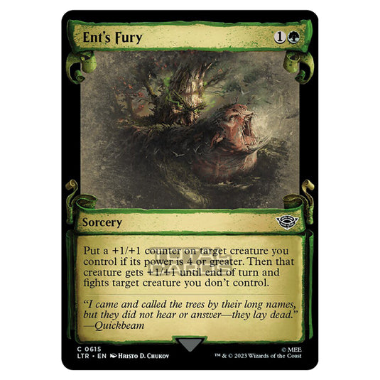 Magic The Gathering - The Lord of the Rings - Tales of Middle-Earth - Ent's Fury - 0615