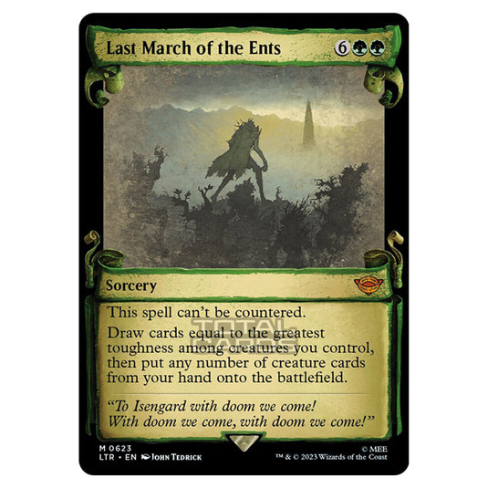 Magic The Gathering - The Lord of the Rings - Tales of Middle-Earth - Last March of the Ents - 0623