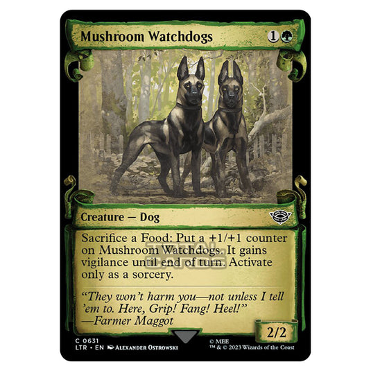 Magic The Gathering - The Lord of the Rings - Tales of Middle-Earth - Mushroom Watchdogs - 0631