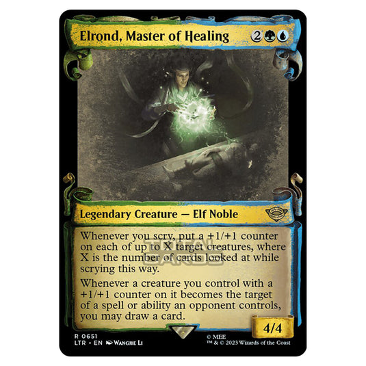 Magic The Gathering - The Lord of the Rings - Tales of Middle-Earth - Elrond, Master of Healing - 0651