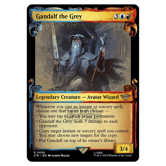 Magic The Gathering - The Lord of the Rings - Tales of Middle-Earth - Gandalf the Grey - 0658