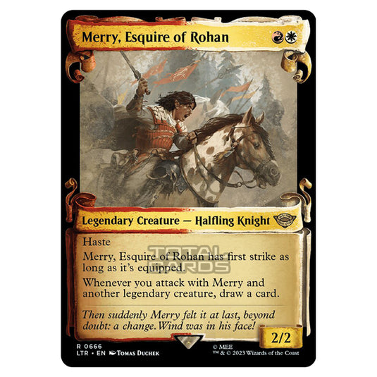 Magic The Gathering - The Lord of the Rings - Tales of Middle-Earth - Merry, Esquire of Rohan - 0666
