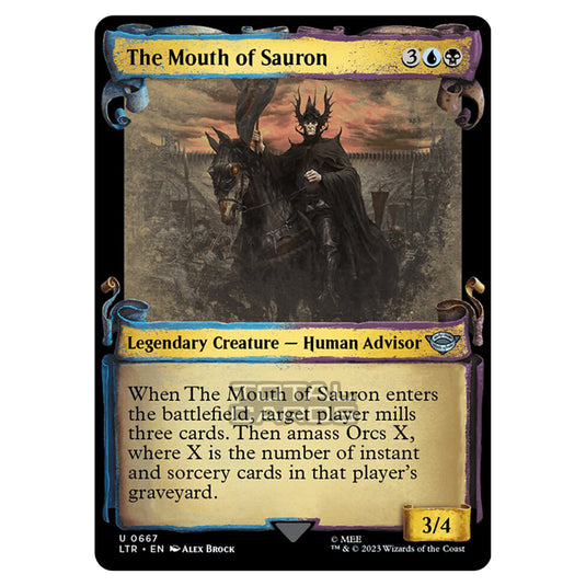 Magic The Gathering - The Lord of the Rings - Tales of Middle-Earth - The Mouth of Sauron - 0667