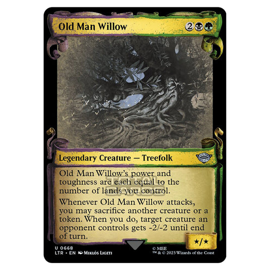 Magic The Gathering - The Lord of the Rings - Tales of Middle-Earth - Old Man Willow - 0668