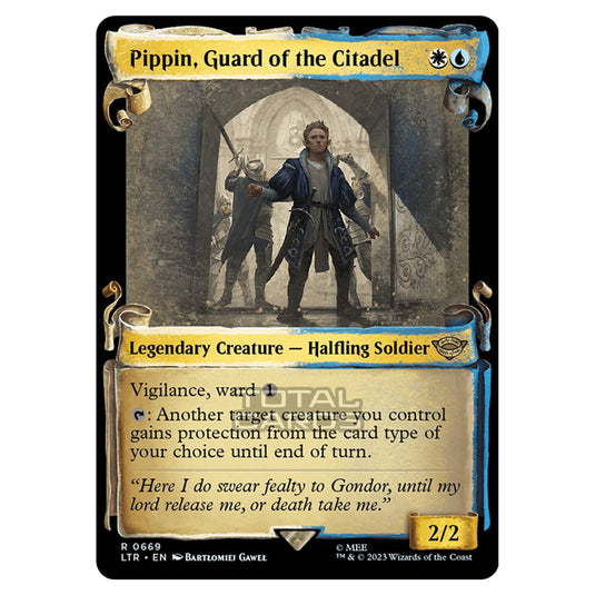 Magic The Gathering - The Lord of the Rings - Tales of Middle-Earth - Pippin, Guard of the Citadel - 0669