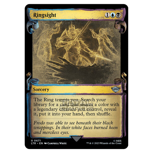 Magic The Gathering - The Lord of the Rings - Tales of Middle-Earth - Ringsight - 0671