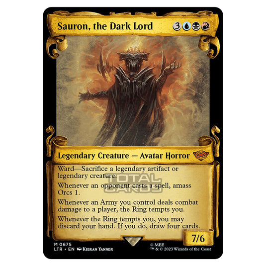 Magic The Gathering - The Lord of the Rings - Tales of Middle-Earth - Sauron, the Dark Lord - 0675