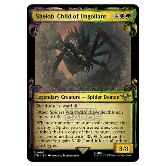 Magic The Gathering - The Lord of the Rings - Tales of Middle-Earth - Shelob, Child of Ungoliant - 0681