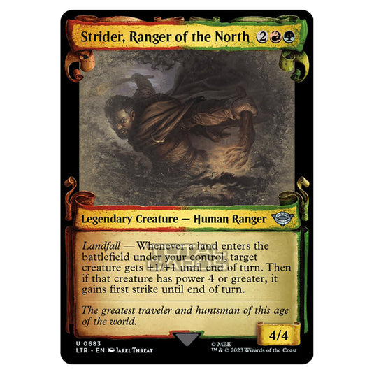 Magic The Gathering - The Lord of the Rings - Tales of Middle-Earth - Strider, Ranger of the North - 0683