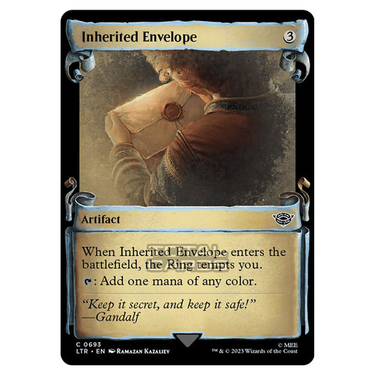 Magic The Gathering - The Lord of the Rings - Tales of Middle-Earth - Inherited Envelope - 0693