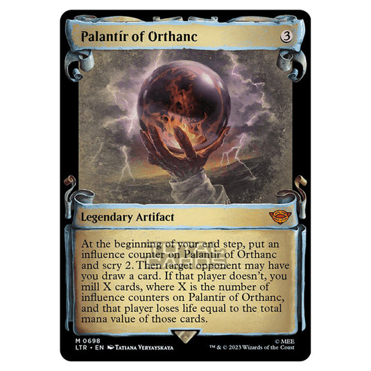 Magic The Gathering - The Lord of the Rings - Tales of Middle-Earth - Palantír of Orthanc - 0698