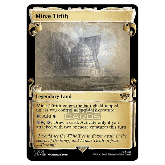 Magic The Gathering - The Lord of the Rings - Tales of Middle-Earth - Minas Tirith - 0707