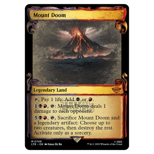 Magic The Gathering - The Lord of the Rings - Tales of Middle-Earth - Mount Doom - 0709