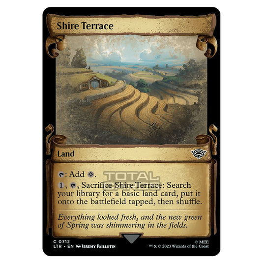 Magic The Gathering - The Lord of the Rings - Tales of Middle-Earth - Shire Terrace - 0712