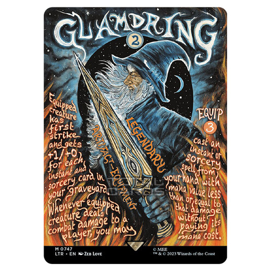 Magic The Gathering - The Lord of the Rings - Tales of Middle-Earth - Glamdring - 0747