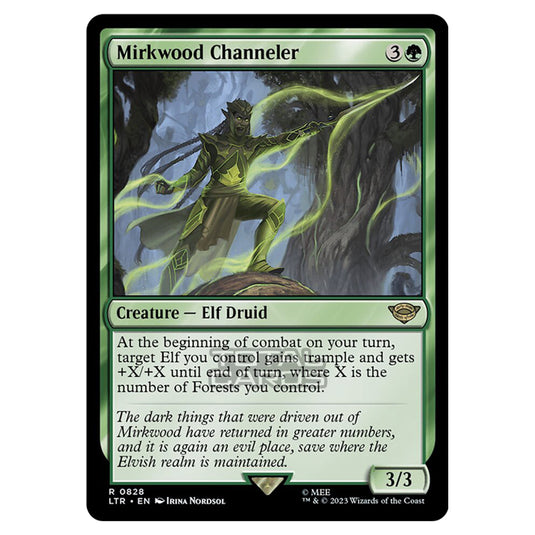 Magic The Gathering - The Lord of the Rings - Tales of Middle-Earth - Mirkwood Channeler - 0828